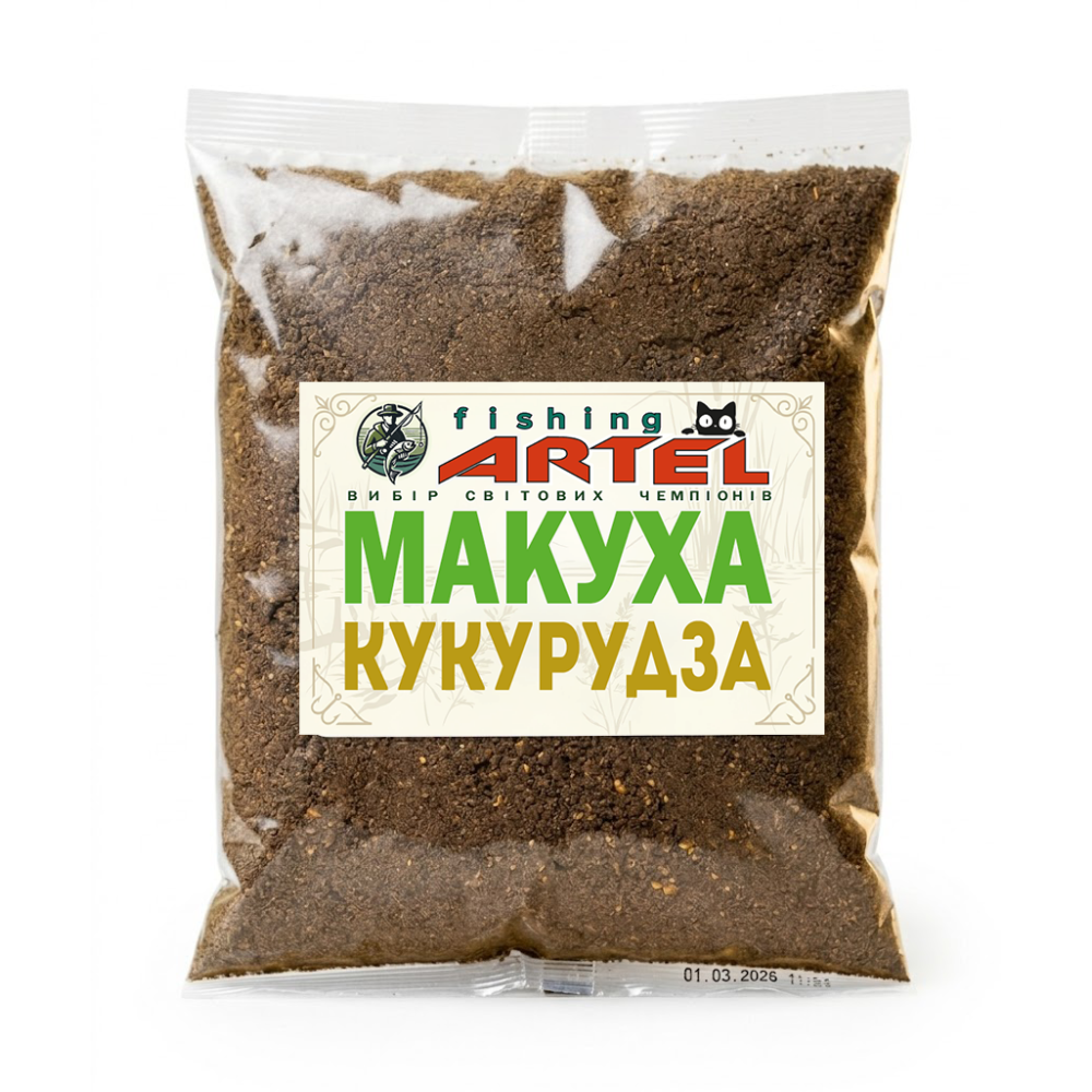 Макуха  Fishing Artel, 500г (КУКУРУДЗА)